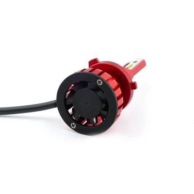 V28 Auto Lighting System Canbus 4500lumen White Motorcycle LED Head Light Bulb 9006 Car LED Headlight