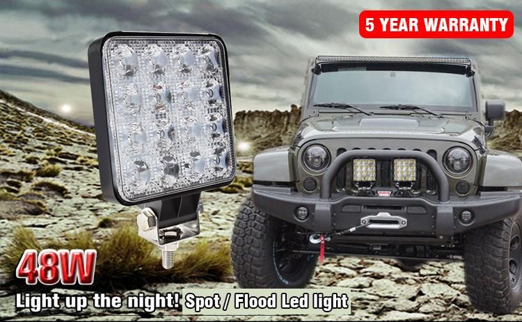 LED Work Lights 18W 27W 48W 24V 12V Spot LED Light Bar LED Light Bars