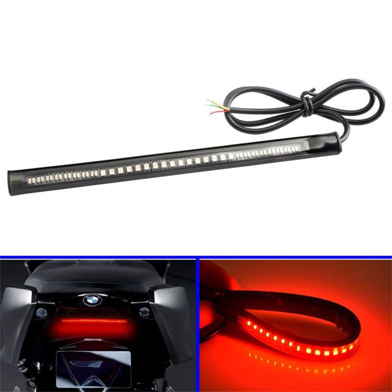 Motorcycle Waterproof Brake Light Strip Taillight Turn Signal Lamp