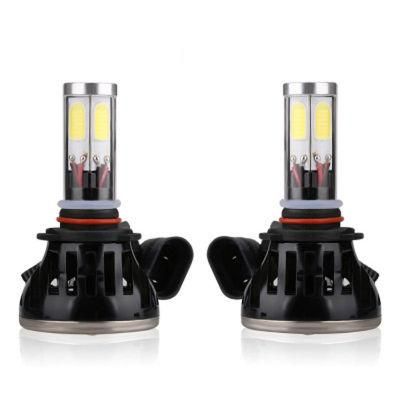 C6 G5 2X 9V-36V Car Light Headlight Bulbs 4 Sides 360 Degrees LED H4 H7 H11 H1 H3 9005 9006 COB Auto Headlamp 80W DC 12V 6000K