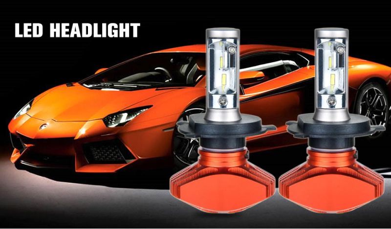 All in One 25W Red S1 H7 Car LED Headlight 4000lm Auto Bulbs LED Headlight Kits for 6500K LED Headlamp Front Light