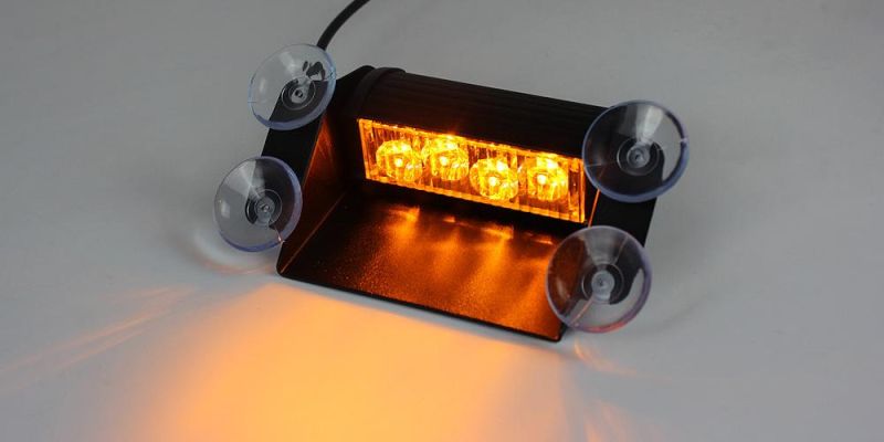 LED Dash Windshield Light for Police Cars