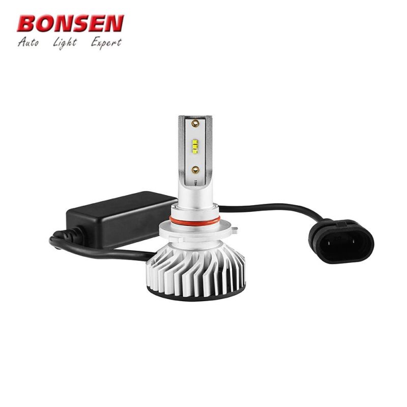 Mini Size 60W 6000 Lumens H4 LED Car Headlight Kit H7 LED Auto Headlight H11 Car LED Light