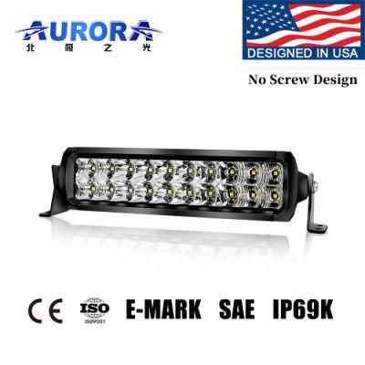 Aurora Waterproof 4X4 Hybrid Offroad LED Work Driving Light Bars for Car Truck Jeep