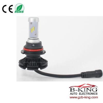 Fanless 6000lm 9004 Phi-Zes LED Auto Headlight