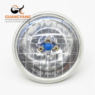 5 Inch Round Sealed Beam with Halogen H4000 H4402 12V Warm White