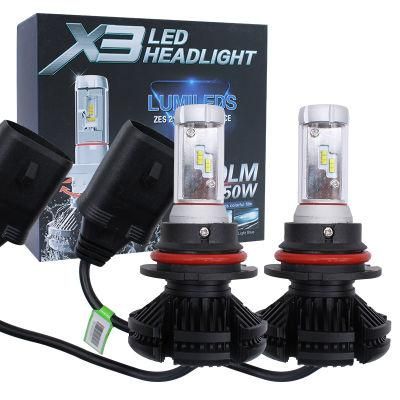 9007 Super Bright LED Headlamp 6000lumen 12V DC LED Headlamp