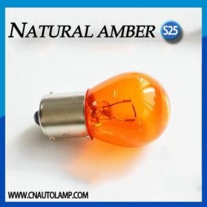China Supply Natural Amber Color Auto Bulb S25 12V 21W