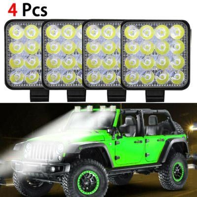 Good Driver 12V 48W LED Car Work Light Flood Car Driving Light IP67 48W Spot Flood 4X4 Ledfog Lamp
