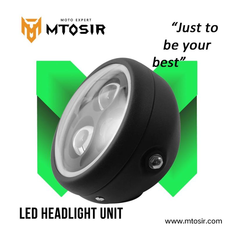 Mtosir 7 " Round High Beam Lower Beam DRL for Jeep Wrangler LED Headlight