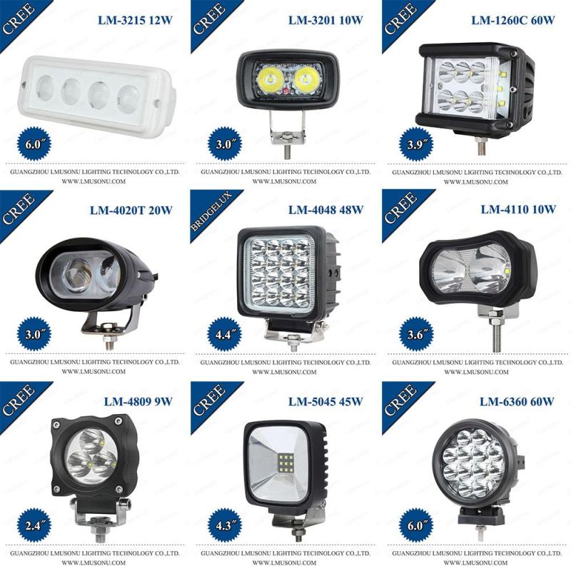 IP67 High Lumen 4X4 5D Aluminum Housing Double Row CREE LED Light Bars 120W 180W 240W 288W 300W