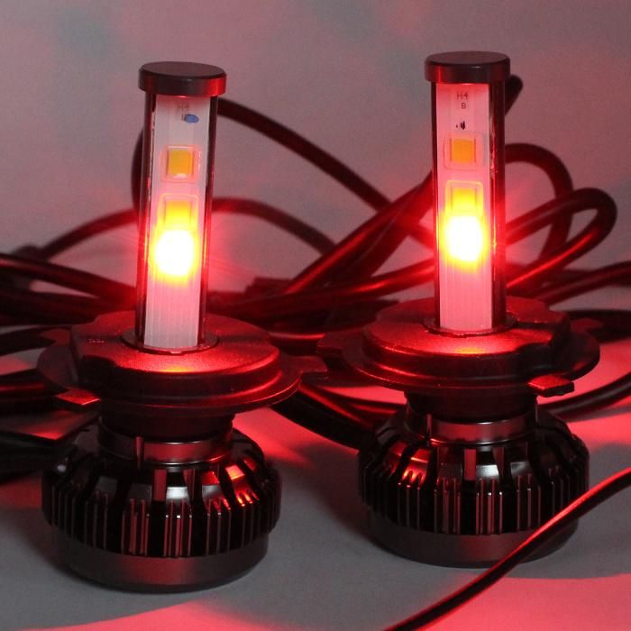 Factory Wholesale RGB LED Headlight H4