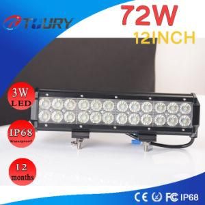 Auto CREE 72W 12inch LED Work Light Bar for Vehicles