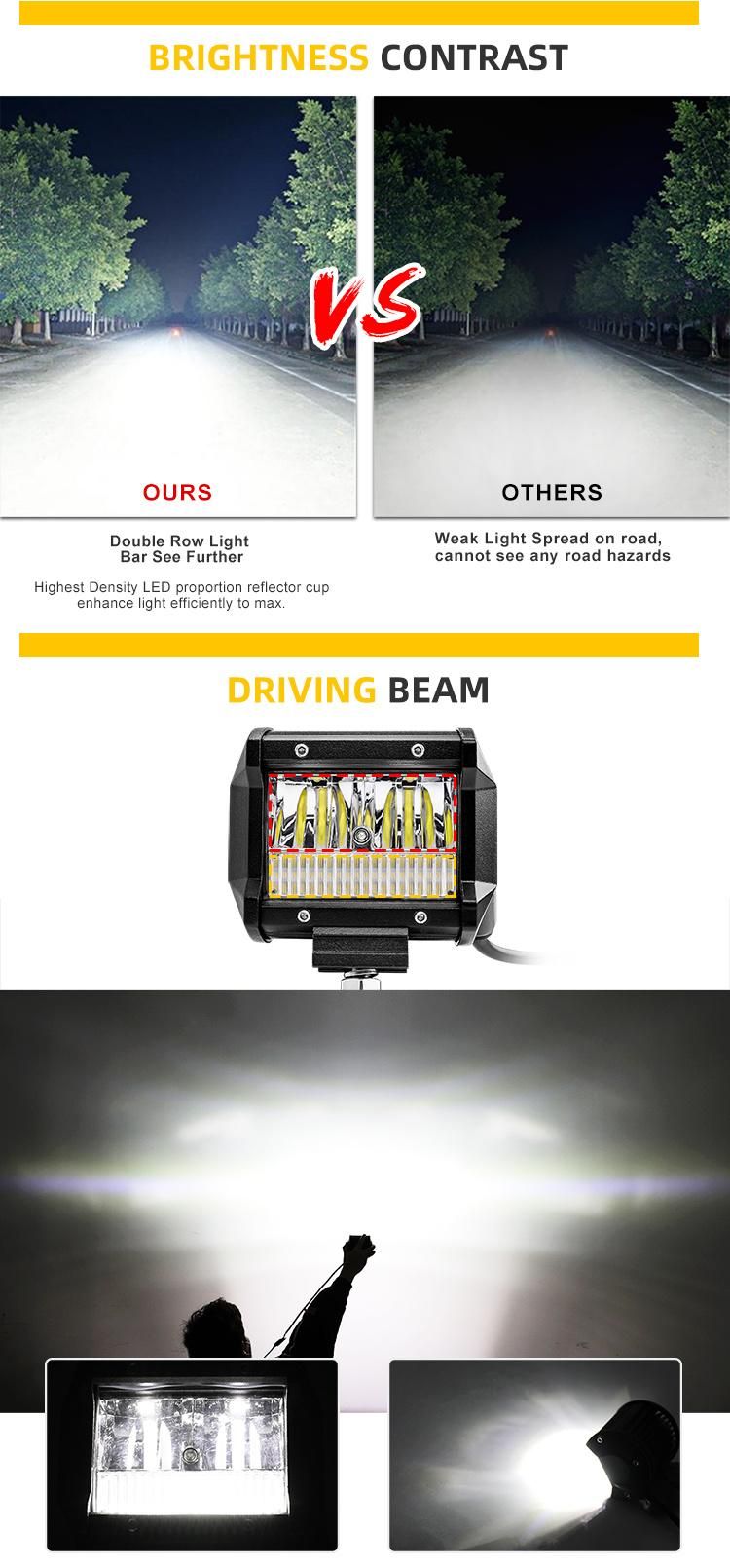 Auto Lighting System 6000K Drivng Beam 9d Reflector 20W 4 Inch Mini Barra LED Light Bar for Truck